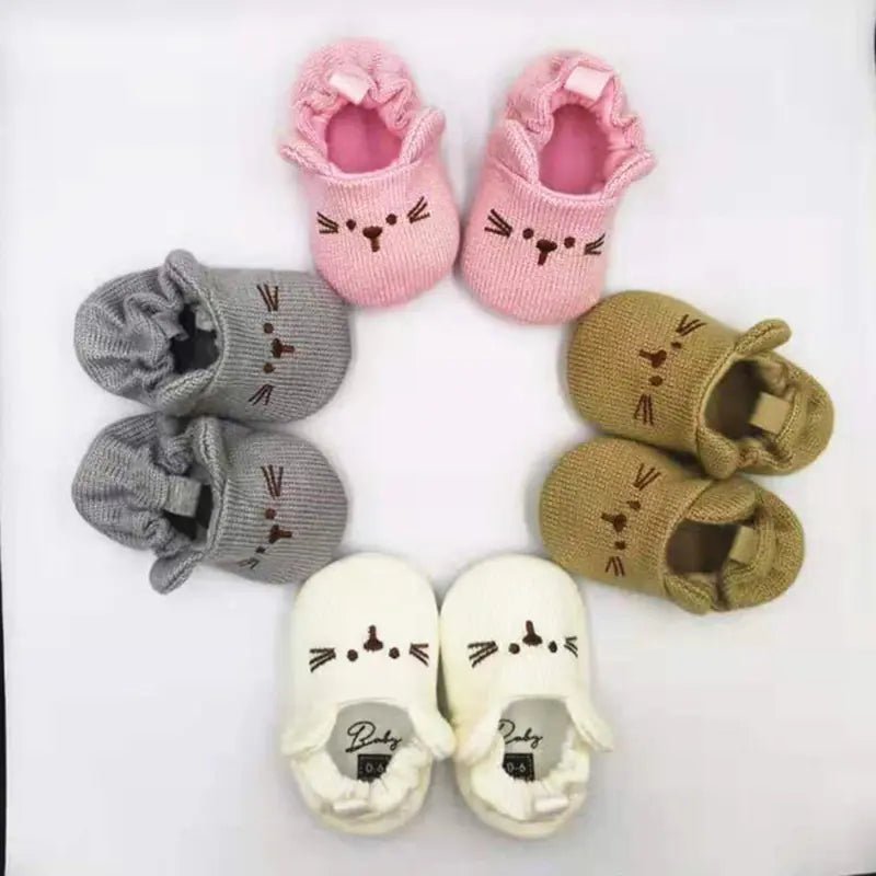 Zapatos de lana tejidos para bebés, niños y niñas - Vant