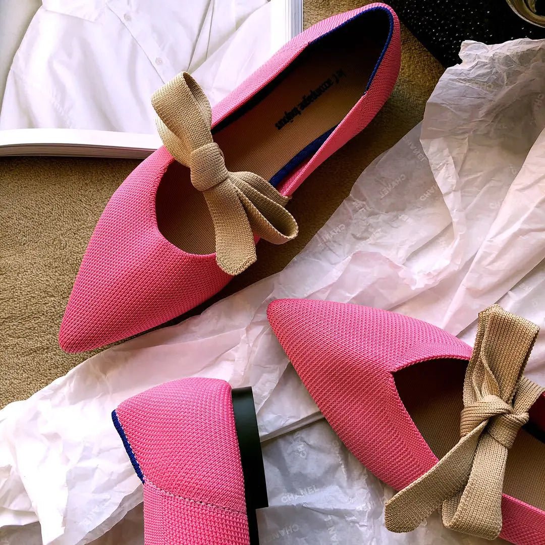 Zapatos náuticos planos casuales con lazo estilo Mary Jane - Vant