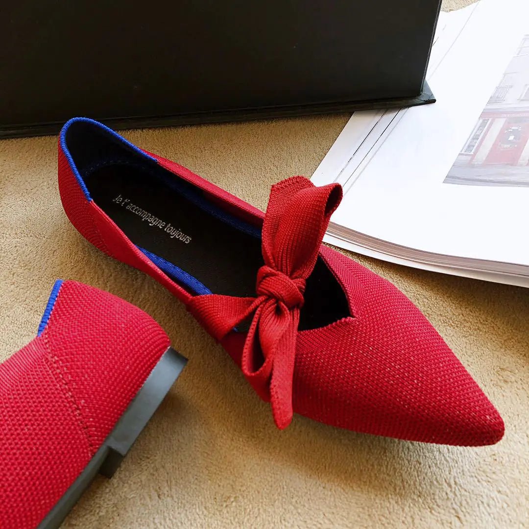 Zapatos náuticos planos casuales con lazo estilo Mary Jane - Vant