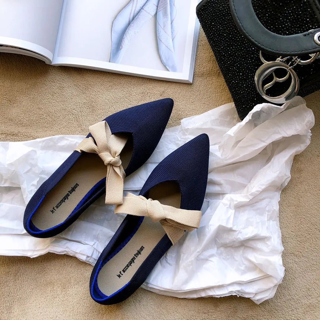 Zapatos náuticos planos casuales con lazo estilo Mary Jane - Vant