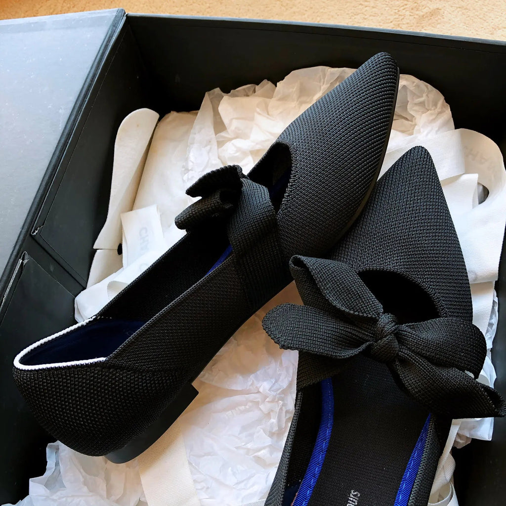 Zapatos náuticos planos casuales con lazo estilo Mary Jane - Vant